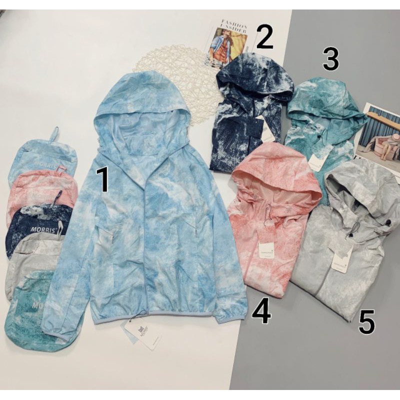 Áo khoác gió loang M.o.r.r.i.s có túi đựng (5 màu) | BigBuy360 - bigbuy360.vn