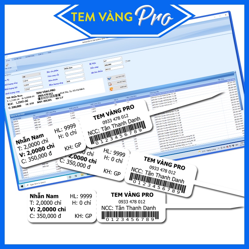 Máy In Tem Vàng Nữ Trang, Máy In Tem Mã Vạch Bixolon SLP TX400 Chính hãng