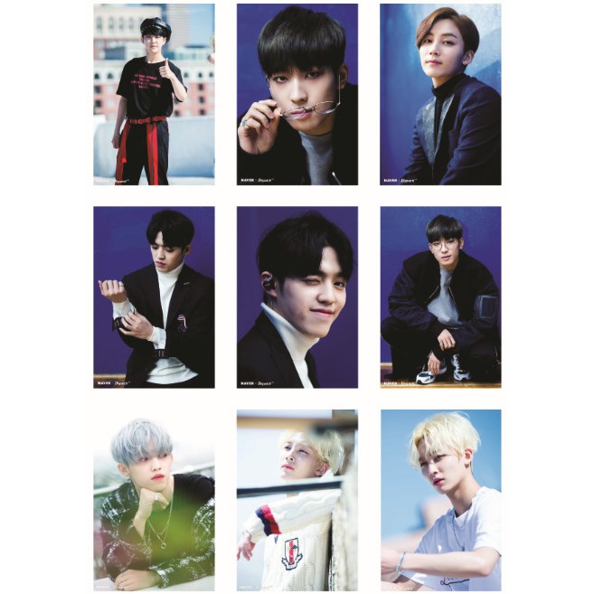 Lomo card ảnh nhóm SEVENTEEN Naver x Dispatch 1 full 90 ảnh