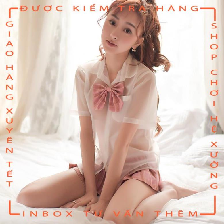 Váy ngủ cosplay nữ sinh xuyên thấu sexy  - hot tiktok | BigBuy360 - bigbuy360.vn