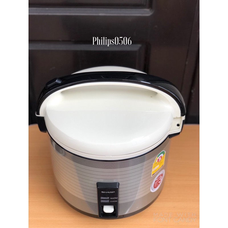 Nồi Cơm Điện Sharp Thái KSH-1800 1.8L  Bảo Hành 12 tháng