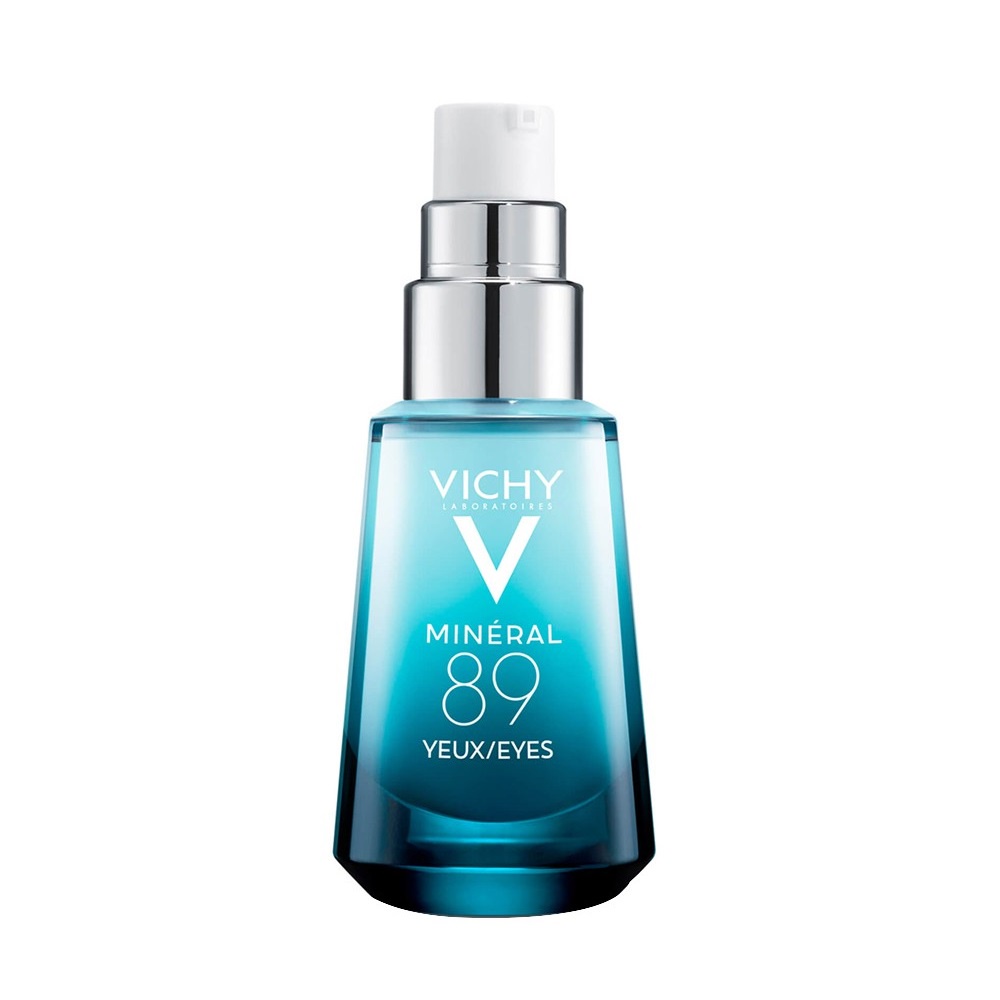 Kem Dưỡng Mắt VICHY Mineral 89 Eyes (15ml) - Xoá Tan Bọng Mắt Cùng Với Nếp Nhăn - Tặng Móc Khóa