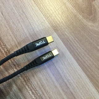 Cáp sạc nhanh 2 đầu type C