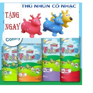 Bỉm Goon Friend Quần Đủ Size S62/M58/L48/XL42/XXL34 combo 3 bịch