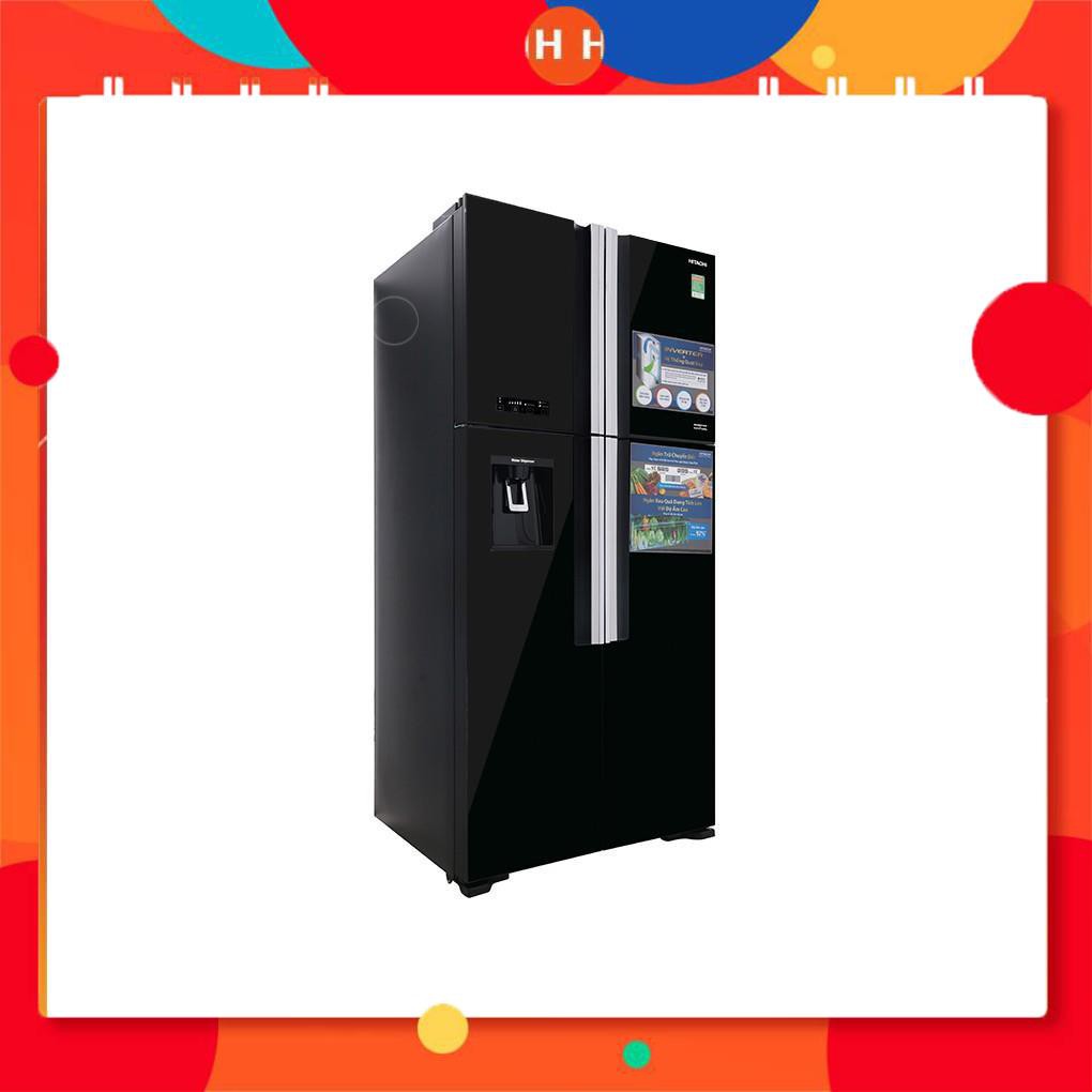 R-FW690PGV7(GBK) Tủ lạnh Hitachi 4 cánh màu đen ( FREE SHIP khu vực TP Hà Nội) 24h