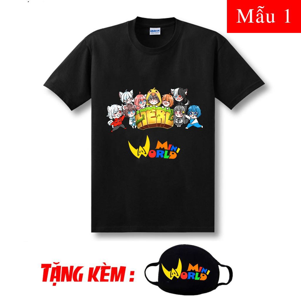 🔥HOT🔥 BST áo thun Hero Team V2 - Mini World mẫu mới đẹp kèm bịt mặt siêu ngầu | BigBuy360 - bigbuy360.vn