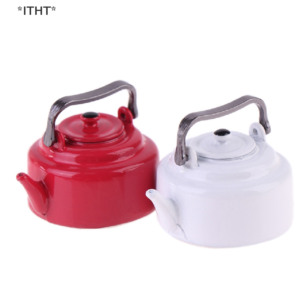 Ấm Trà Mini Tỉ Lệ 1 / 12 Cho Nhà Búp Bê