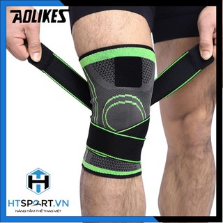 Băng bảo vệ đầu gối, Đai quấn bó gối thoáng khí có đai cuốn Aolikes AL7720