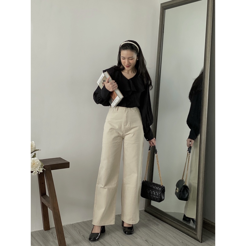 QUẦN KAKI ỐNG SUÔNG_QD938