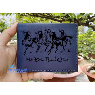 Ví Bóp Da Khắc Tên, Sđt, Con giáp, Biểu tượng yêu thương Cực Chất