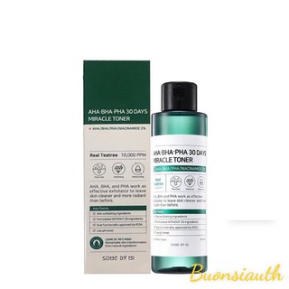 Nước hoa hồng Some By Mi AHA- BHA- PHA 30 Days Miracle Toner 150ml