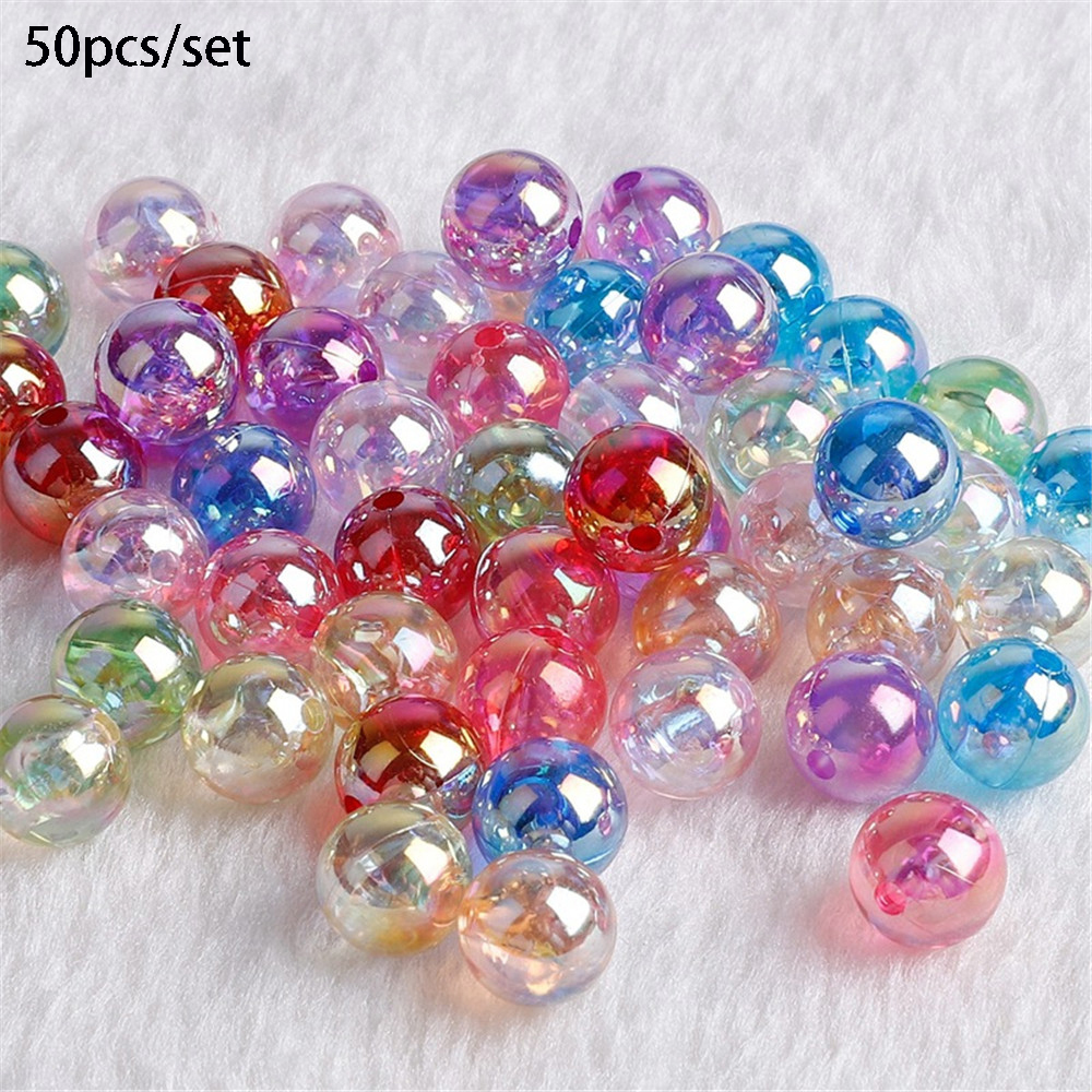 Hạt acrylic nhiều màu sắc tùy chọn dùng làm trang sức DIY | BigBuy360 - bigbuy360.vn