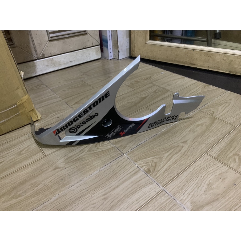 mỏ cày xe exciter 150 màu bạc