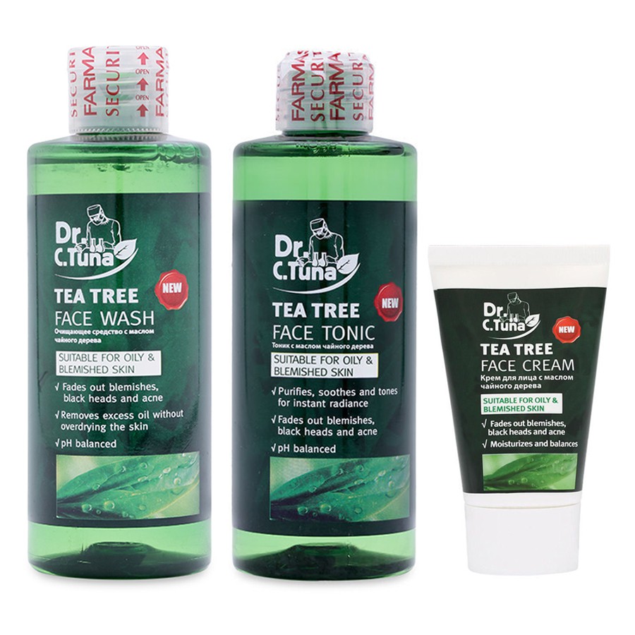 Dòng Sản Phẩm Chuyên Dành Cho Da Mụn Farmasi Dr. C. Tuna Tea Tree Chiết Xuất Cây Tràm Trà Úc