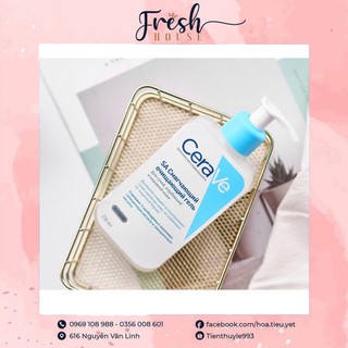 Sữa rửa mặt dành cho da nhạy cảm cerave sa smoothing cleanser 236ml