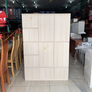 Tủ đựng quần áo, kết hợp nhiều ngăn kéo, chất liệu gỗ MDF CPX-T39