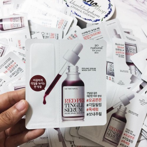 SAMPLE Serum Peel Da Hóa Học RED PEEL TINGLE SERUM