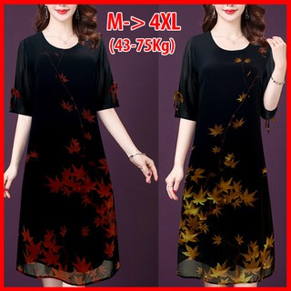 GOTI - ĐẦM TRUNG NIÊN - ĐẦM SUÔNG TRUNG NIÊN NHIỀU SIZE KIỂU ĐẦM VOAN HOA TRUNG NIEN GOTI 3242 3315 3226 3303 3309