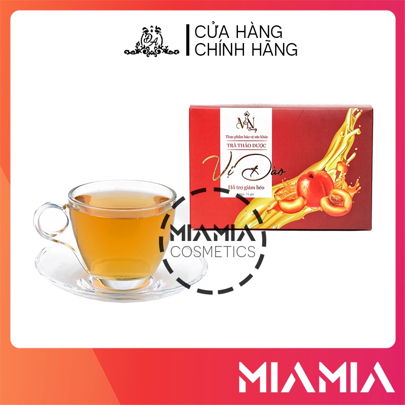 Trà Giảm Cân Vị Đào Đông Anh - Trà thảo dược vị đào Nguyễn Huỳnh Như chính hãng
