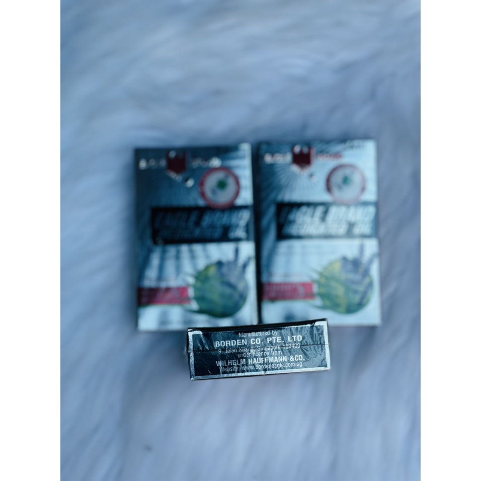 Dầu gió Con ó Trắng Singapore Eagle Brand Medicated Oil Refresh 24ml Singapore - Hương bạc hà đinh dương