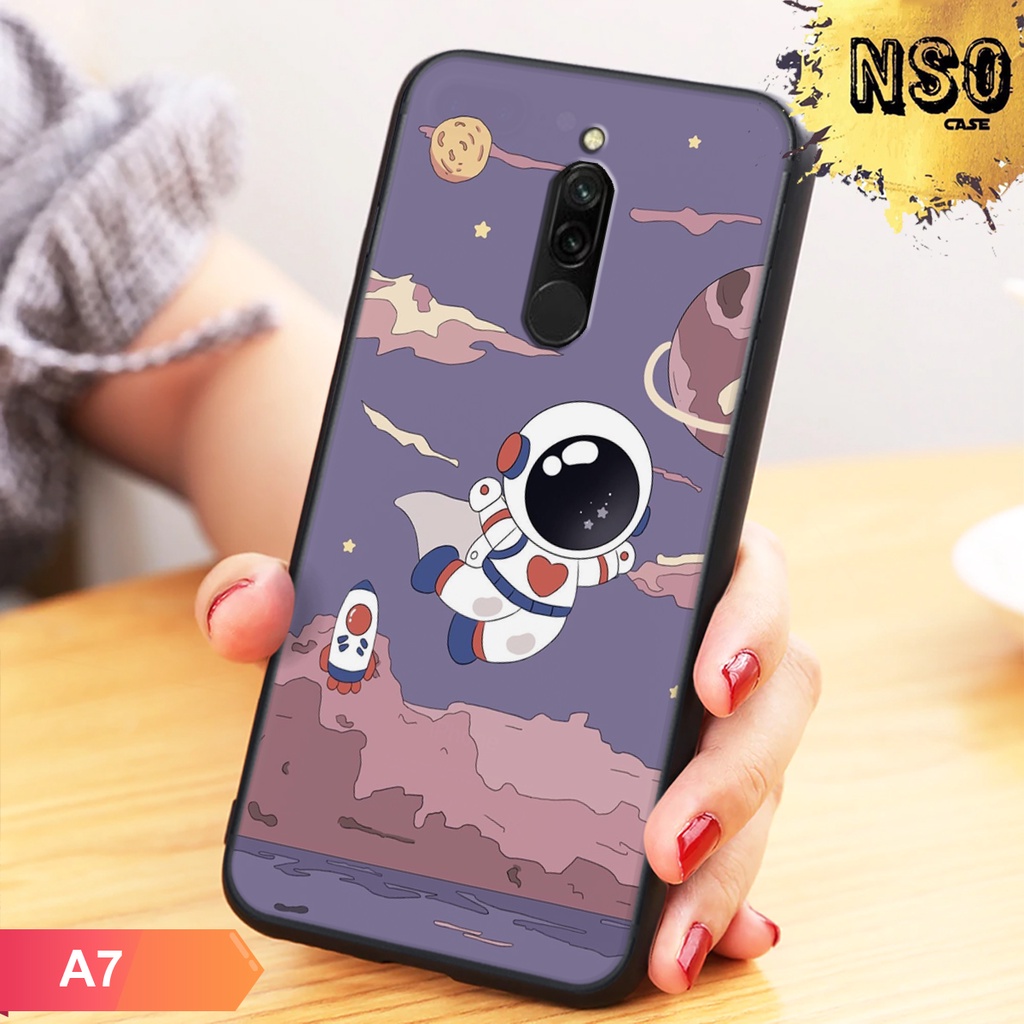 Ốp Lưng Xiaomi Redmi 8 In Hình Phi Hành Gia Chất