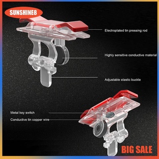 【SUN】Mobile Phone Gaming Trigger 1 Pair Gamepad For Button Handle For L1R1