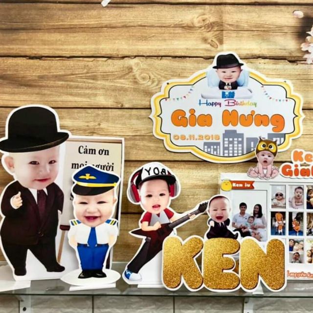 Combo set sinh nhật cho bé