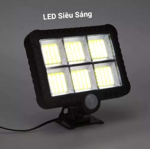 Đèn LED Năng Lượng Mặt Trời .Cảm Biến Chuyển Động( Đèn Ngoài Trời Chống Nước - Đèn Sân Vườn) Whitelotous COB 120LED