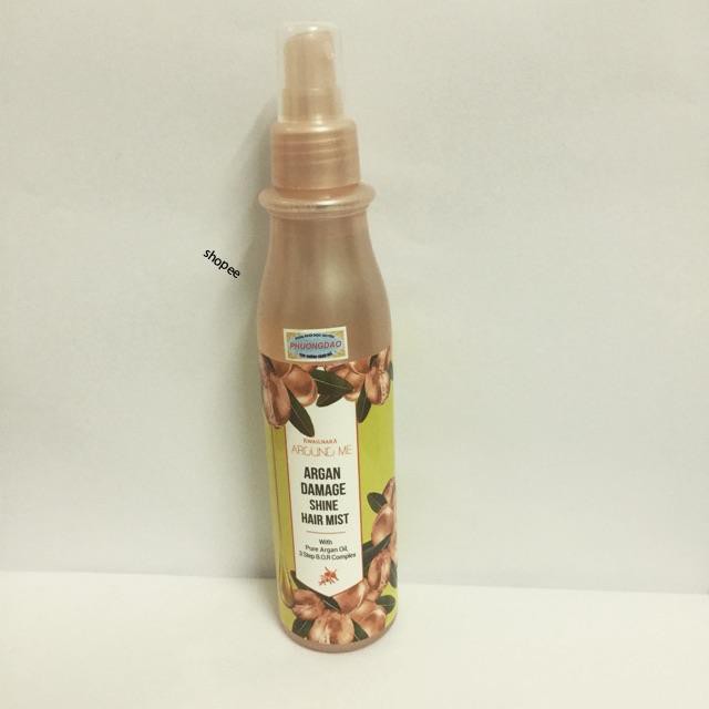 Xịt dưỡng tóc thảo dược Argan Mugens