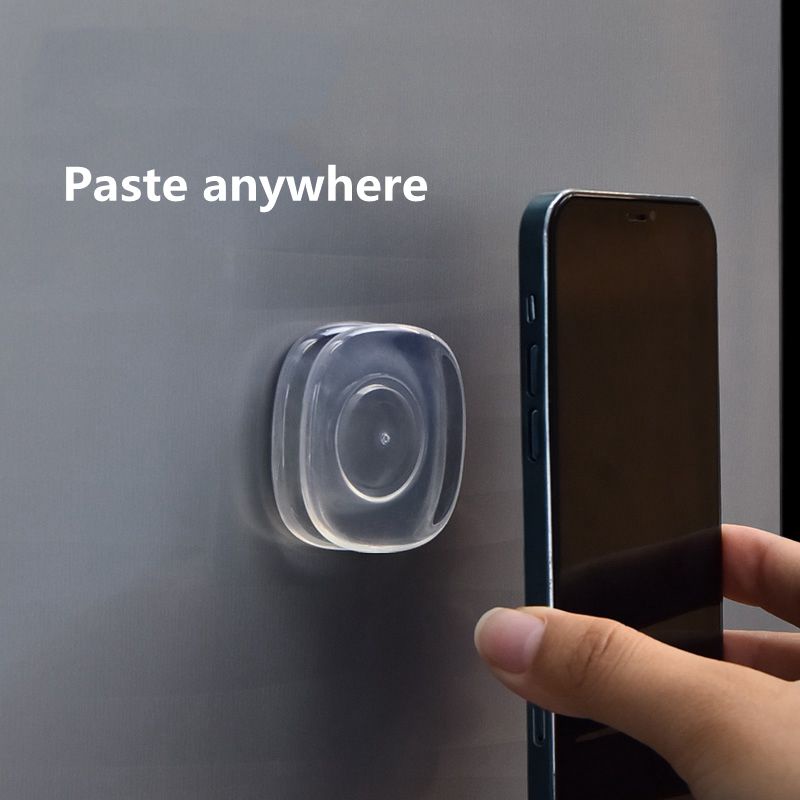 Dụng cụ quấn giữ dây cáp dữ liệu điện thoại OATSBASF dán tường trong suốt tái sử dụng và làm sạch được