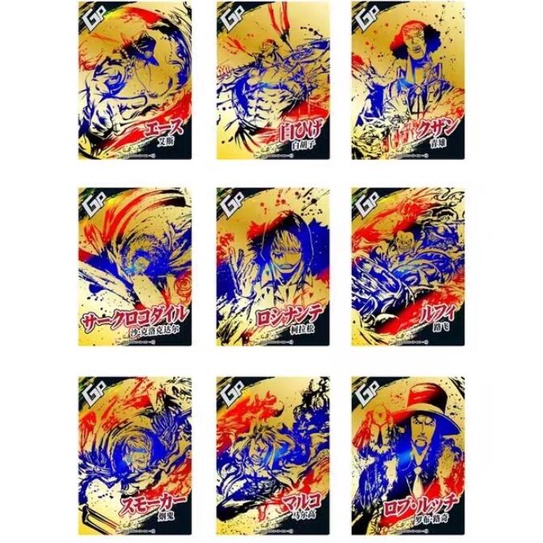 Bộ Thẻ Bài Trò Chơi One Piece Chất Lượng Cao