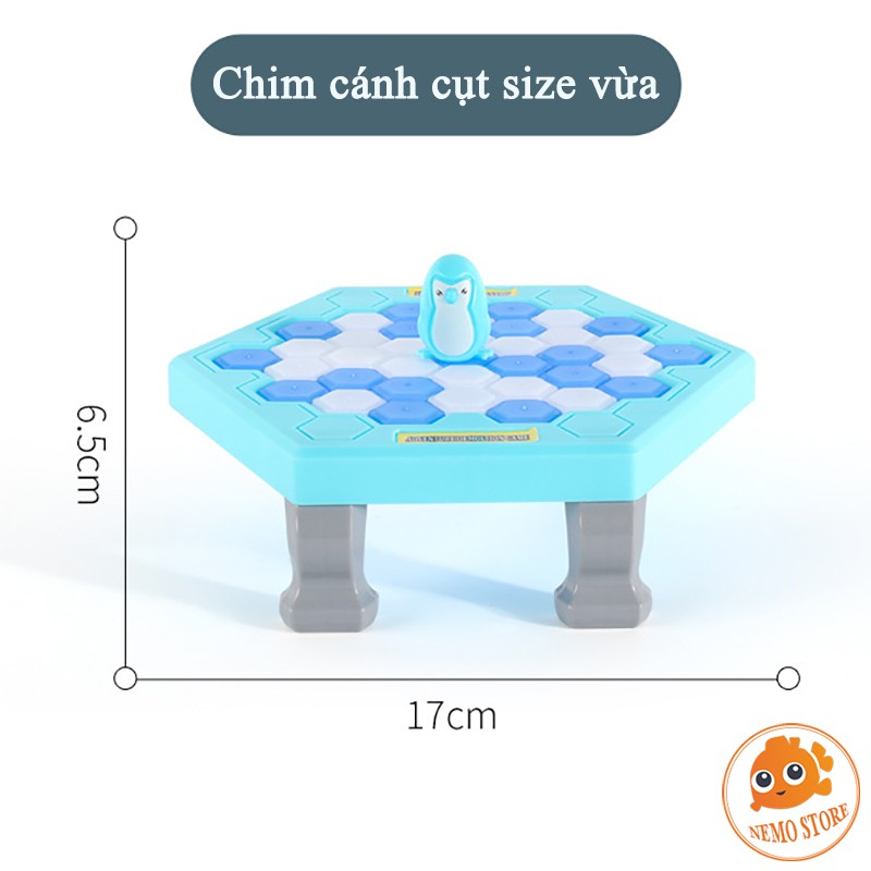 Đồ chơi chim cánh cụt giải cứu đủ bộ Penguin trap cực vui nhộn PB0810