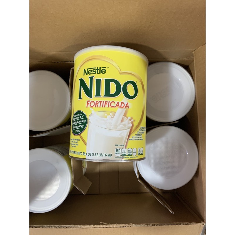 Sữa Nido Nestle Fortificada hộp vàng 1.6kg