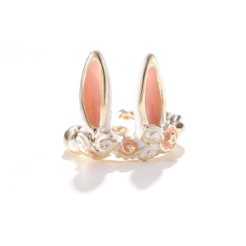 Nhẫn Hở Hình Tai Thỏ Dễ Thương Cho Bé Gái