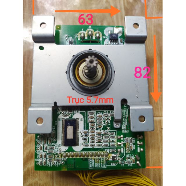 Motor brushless/động cơ không chổi than chế quạt 12-24v 27w