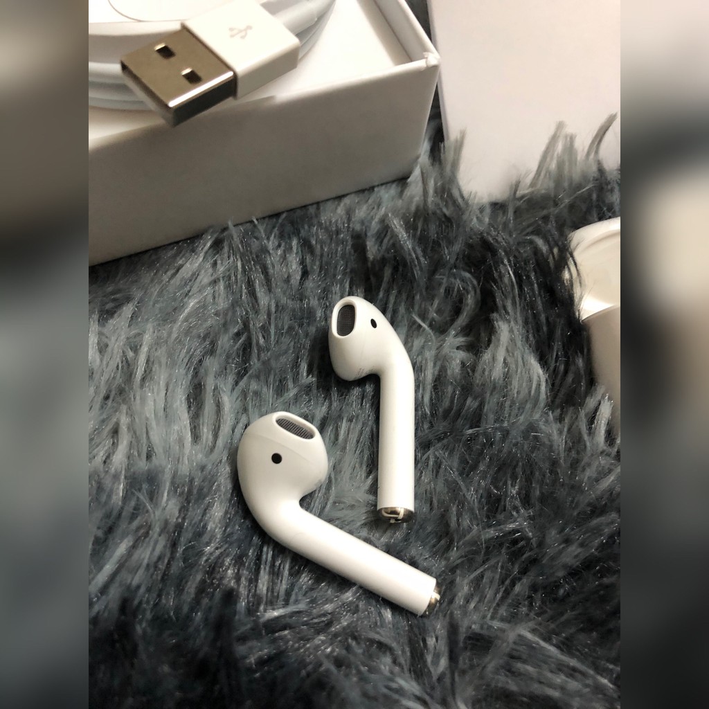 Tai nghe Bluetooth Airpods 2  Bản VIP | Đổi Tên - Định Vị - Check Setting | Tặng CASE Siêu Cute (TỰ CHỌN) | BigBuy360 - bigbuy360.vn