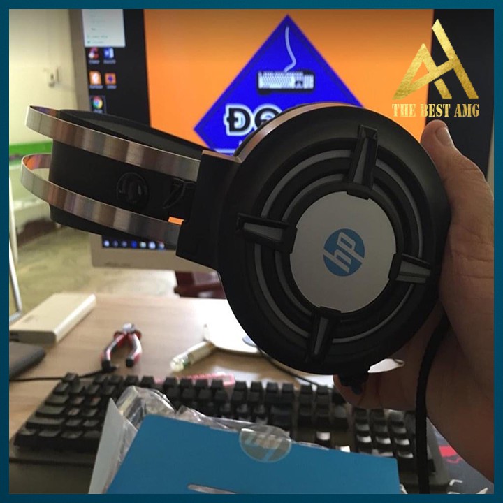 Tai Nghe Gaming Có Dây Headphone Chụp Tai HP H120G Đèn LED - Tai Nghe Nhạc Máy Vi Tính Laptop Game Thủ Có Micro | BigBuy360 - bigbuy360.vn