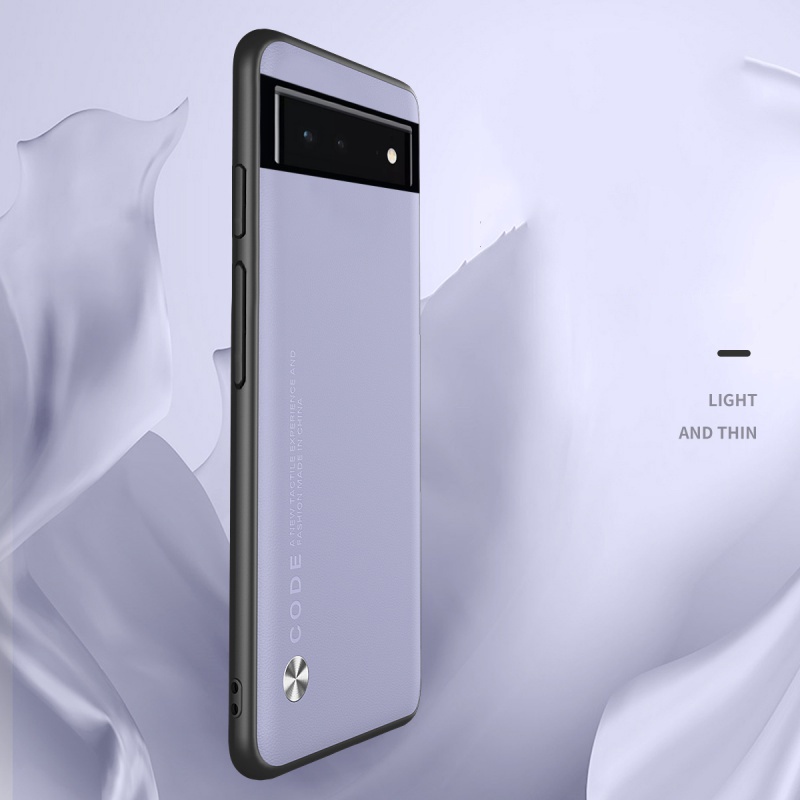 Polka Dot Plain Leather Case For Google Pixel 6 Pro TPU Back Cover for Pixel 7 Pro Pixel7 Pixel6 Pro Shock-proof Phone Case