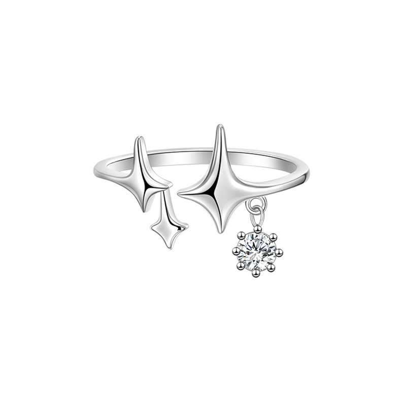 Nhẫn Đính Đá Thời Trang Dành Cho Nữ