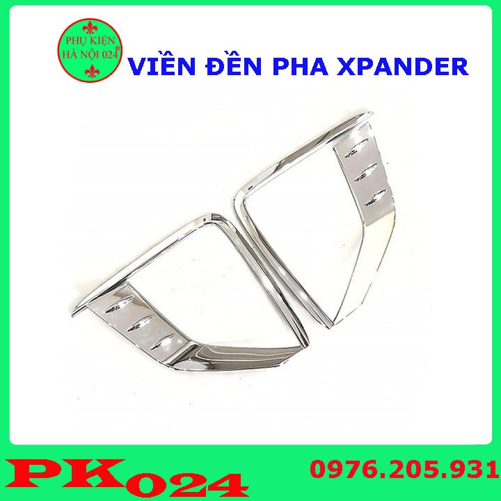 [Xpander 2018-2019] Ốp Viền Đèn Pha, Hậu Mạ Crom Cho Xe - Xpander 2018-2019