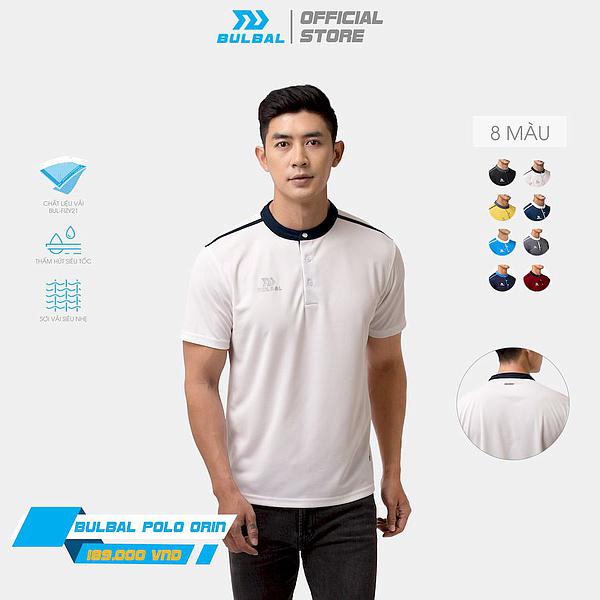 Áo polo cổ tròn tay ngắn phong cách thể thao, thời trang hiện đại Bulbal Orin A304 - Dungcusport