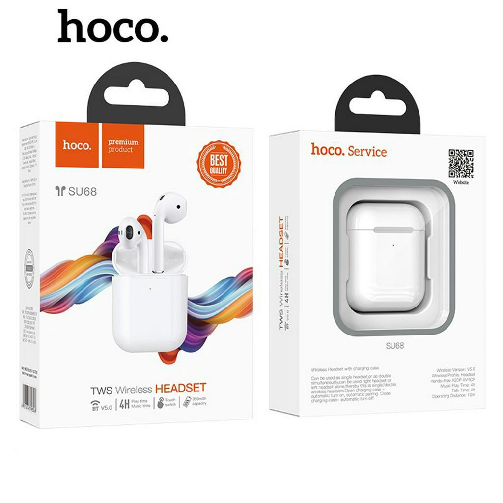 Tai nghe nhét tai Hoco SU68 Pin trâu 4 tiếng, bật cửa sổ, Bluetooth 5.3 TWS