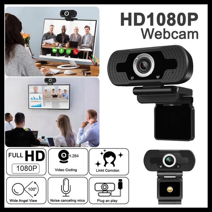 Webcam Hd 1080p Usb Pc / Tv Box / Mini Có Mic Cho Live Steam