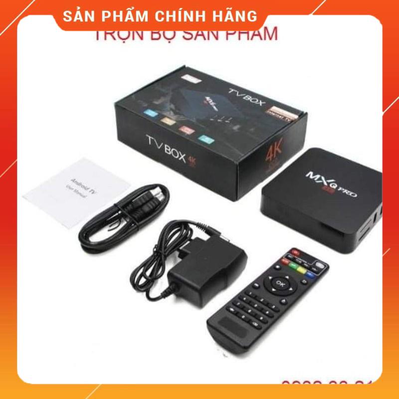 Hàng Chuẩn TV box MXQ PRO 4K RAM2G+16G ANDROID 10.1 gia si