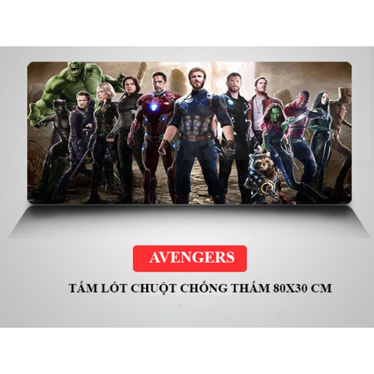 Lót Chuột - Mousepad - Marvel - 80x30x0.4