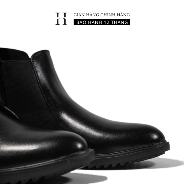 Giày nam boot nam cổ cao, chelsea boot da bò cao cấp SHOES 2H – 54
