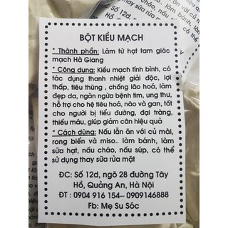 Bột Kiều Mạch