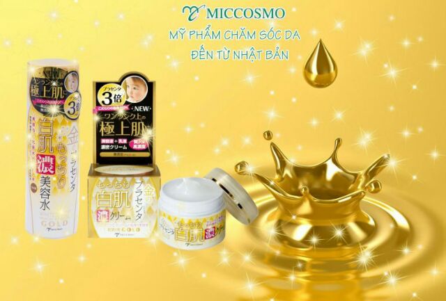 Gold Essence Đậm Đặc Nhau Thai Và Collagen Dưỡng Da Trắng Mịn – White Label® Placenta Rich Gold Essence