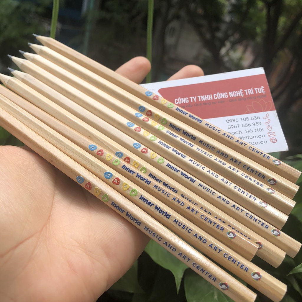 Xưởng Sản Xuất Bút Chì In Ấn Nhiều Màu Theo Yêu Cầu.
