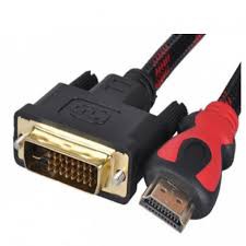 [Mã 2404EL10K giảm 10K đơn 20K] Cáp HDMI to DVI 24 +1 (Loại tốt)- Dây Dù - Truyền Dẫn Tín Hiệu Tốt